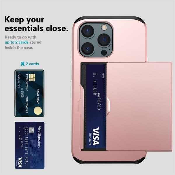 3-Pack Iphone 13 Pro Max . 1 Plånboksfodral o 2 Bakskal
