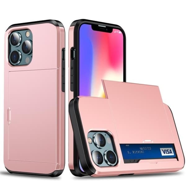 3-Pack Iphone 13 Pro Max . 1 Plånboksfodral o 2 Bakskal