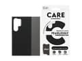 Miniatyrbilde 2 av 5: CARE by PanzerGlass - Baksidedeksel for mobiltelefon - polykarbonat, gummibelegg, mikrofiber, silikon - svart - for Samsung Galaxy S24 Ultra