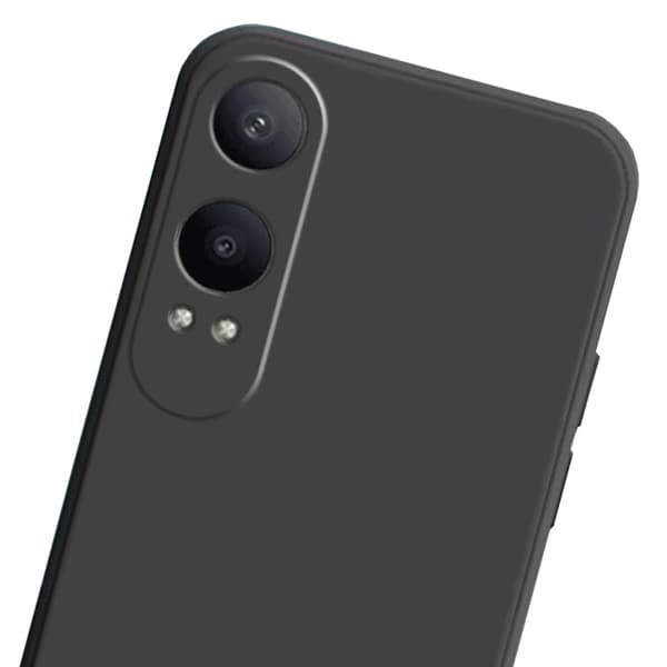 OnePlus Nord CE4 Lite 5G - Matt Svart Nillkin Silikonskal