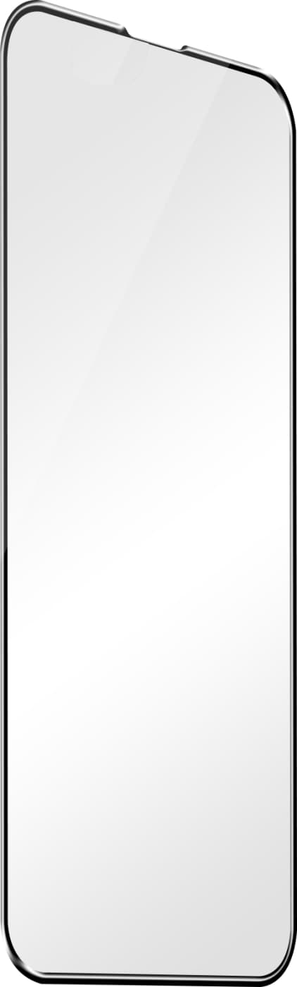 Wave Fuldt dækkende panserglas til iPhone SE (2022 & 2020) / 8 / 7 / 6s / 6, sort ramme