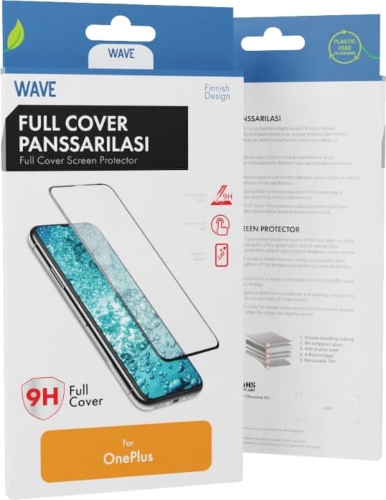 Wave Fuldt cover, OnePlus 10T 5G, sort