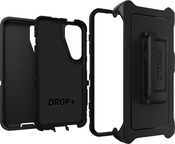 Otterbox Defender beskyttelsesetui, Samsung Galaxy S24, sort