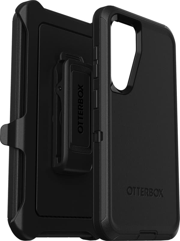 Otterbox Defender beskyttelsesetui, Samsung Galaxy S24, sort