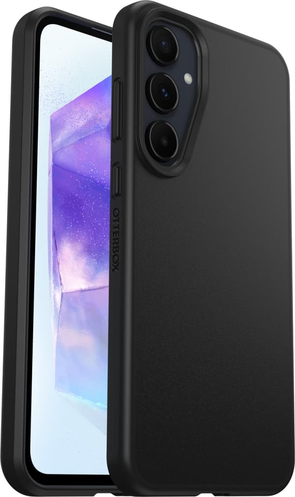 Otterbox React skyddsfodral, Samsung Galaxy A55, svart