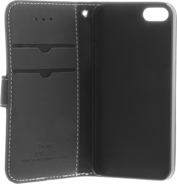 Insmat Exclusive Flip Case Pungetui Apple iPhone SE, sort