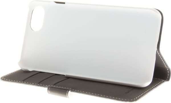 Insmat Exclusive Flip Case Pungetui til iPhone 6 / 6s / 7 / 8 / SE, hvid