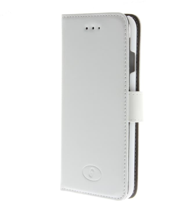Insmat Exclusive Flip Case Pungetui til iPhone 6 / 6s / 7 / 8 / SE, hvid