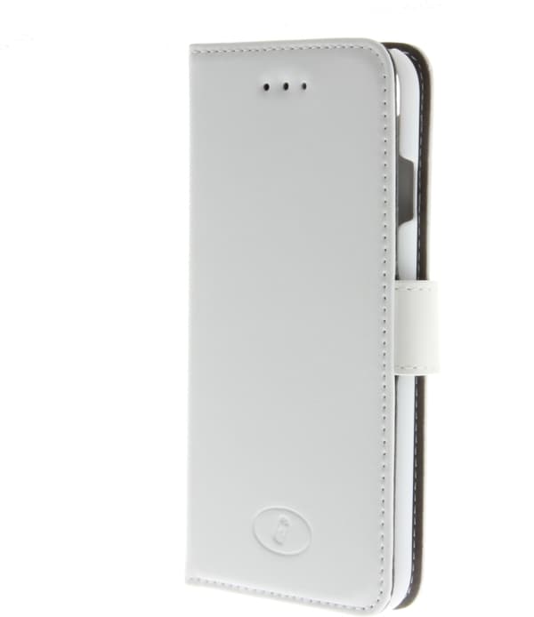 Insmat Exclusive Flip Case Pungetui til iPhone 6 / 6s / 7 / 8 / SE, hvid