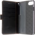 Pikkukuva 4 / 5: Insmat Exclusive Flip Case lompakkokotelo iPhone 6 / 6s / 7 / 8 / SE, musta / oranssi