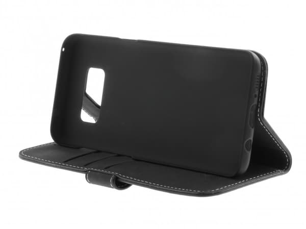 Insmat Exklusivt Flip Case plånboksfodral, Samsung Galaxy S8, svart