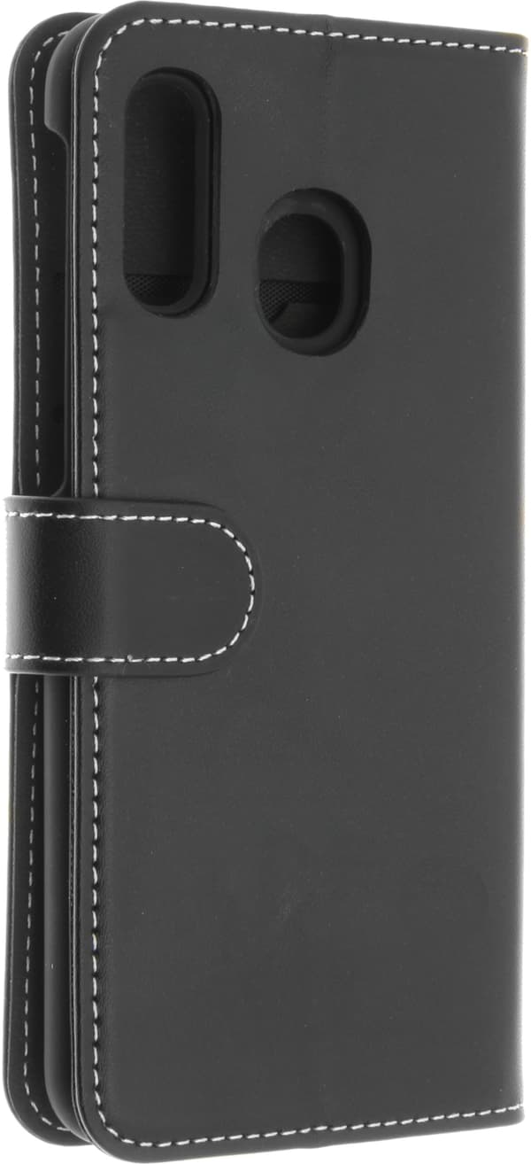Insmat Eksklusivt Flip Case pungetui, Samsung Galaxy A40, sort