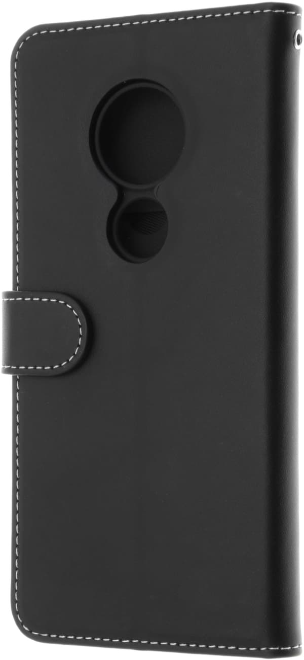 Insmat Exclusive Flip Case -lompakkokotelo, Nokia 7.2, musta