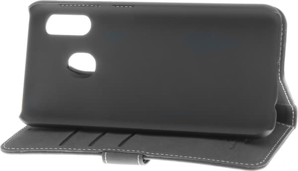 Insmat Exklusivt Flip Case plånboksfodral, Samsung Galaxy A20e, svart