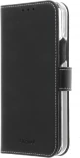 Insmat Exclusive Flip Case lompakkokotelo, iPhone 12 / 12 Pro, musta