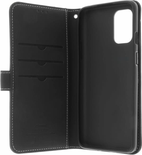 Insmat Exklusivt Flip Case plånboksfodral, Oneplus 8T, svart