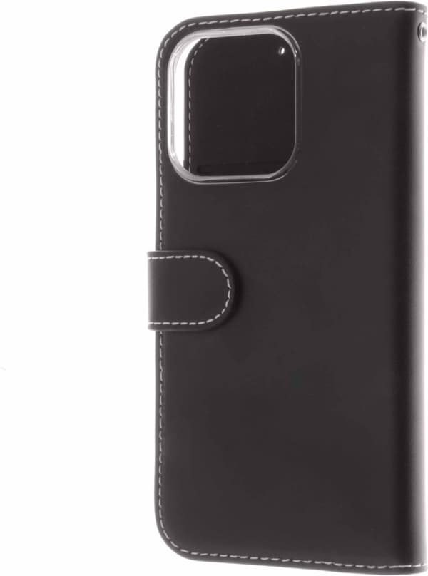 Insmat Exclusive Flip Case lompakkokotelo, iPhone 13 Pro, musta