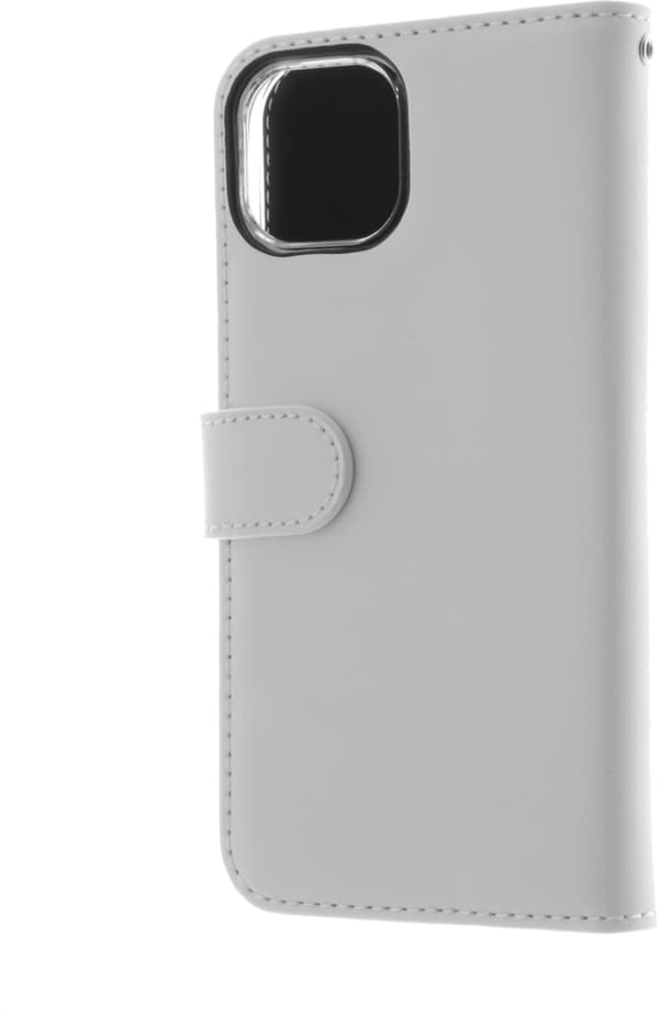 Insmat Exclusive Flip Case Plånboksfodral, iPhone 13, vit