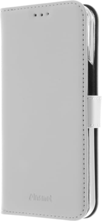 Insmat Exclusive Flip Case Plånboksfodral, iPhone 13, vit