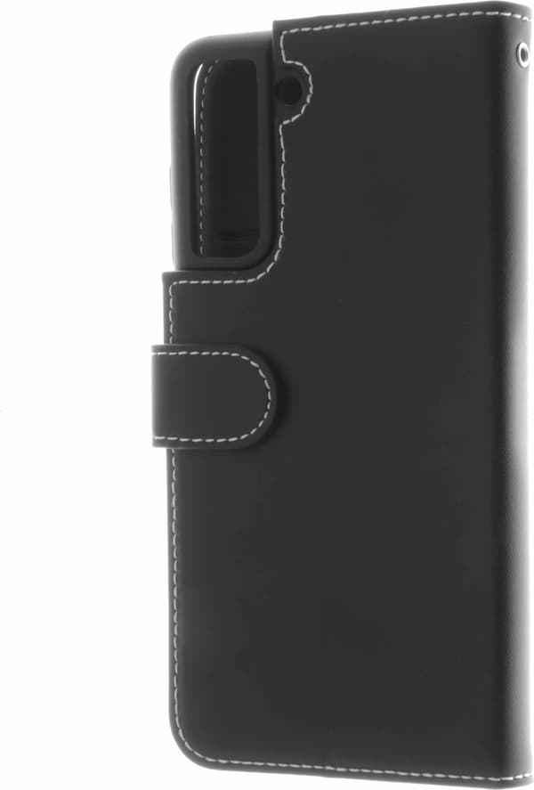 Insmat Exklusivt Flip Case plånboksfodral, Samsung Galaxy S21 FE 5G, svart