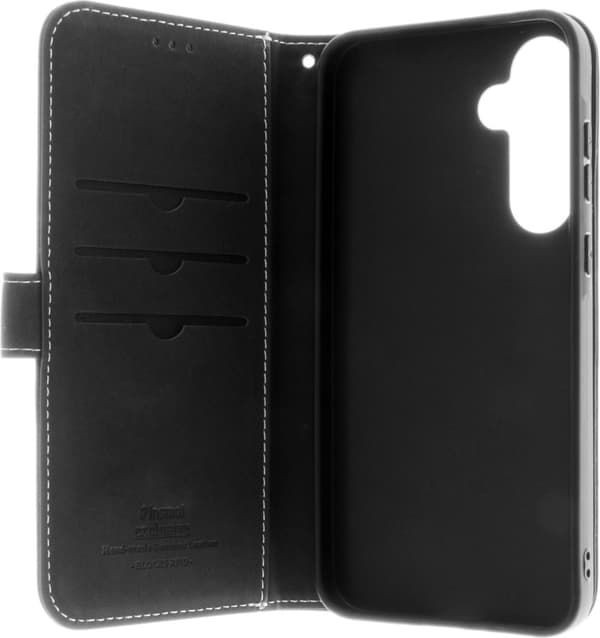 Insmat Eksklusivt Flip Case-pungetui, Samsung Galaxy A35 5G, sort