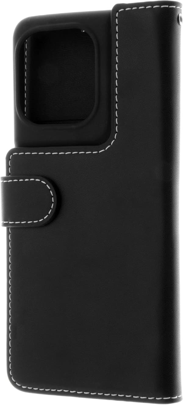 Insmat Exclusive Flip Case plånboksfodral, Motorola Edge 50 Pro, svart