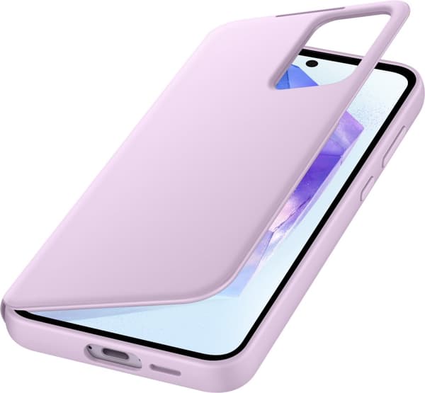 Samsung Galaxy A55 Smart View Wallet-etui, lavendel