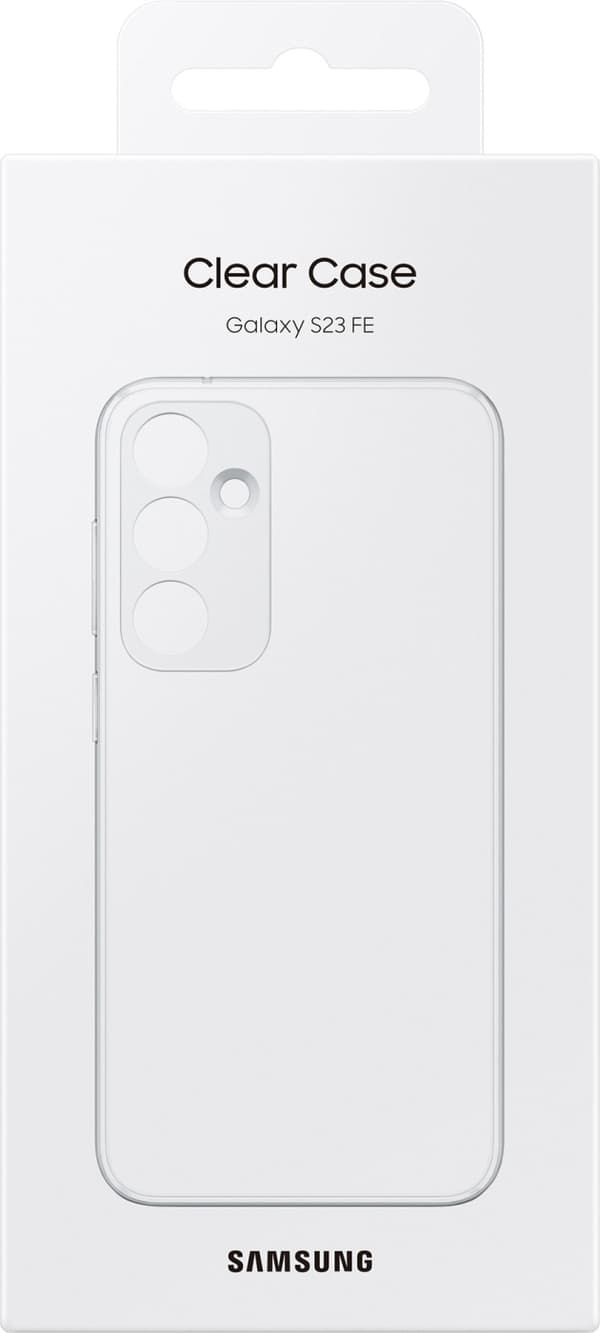 Samsung Galaxy S23 FE Clear Case -suojakuori, läpinäkyvä