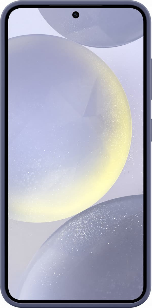 Samsung Galaxy S24 Silikon-etui, lilla
