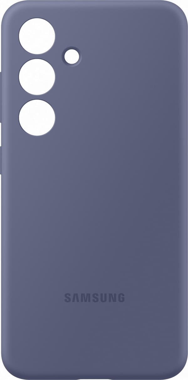 Samsung Galaxy S24 Silikon-etui, lilla