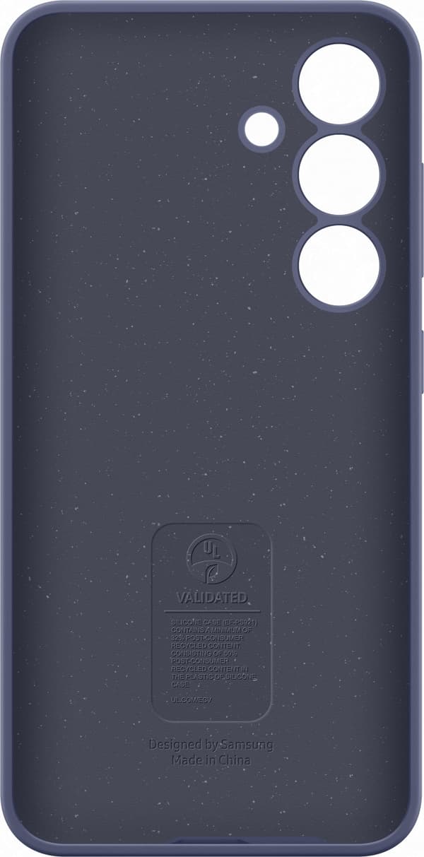 Samsung Galaxy S24 Silikon-etui, lilla