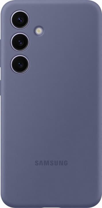 Samsung Galaxy S24 Silikon-etui, lilla
