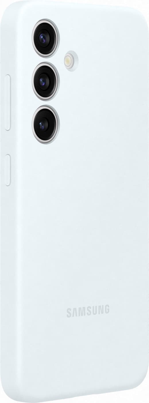 Samsung Galaxy S24 silikoneetui, hvid