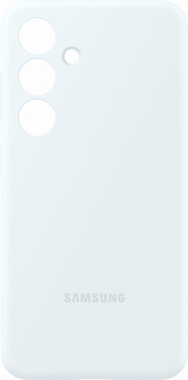 Samsung Galaxy S24 silikoneetui, hvid