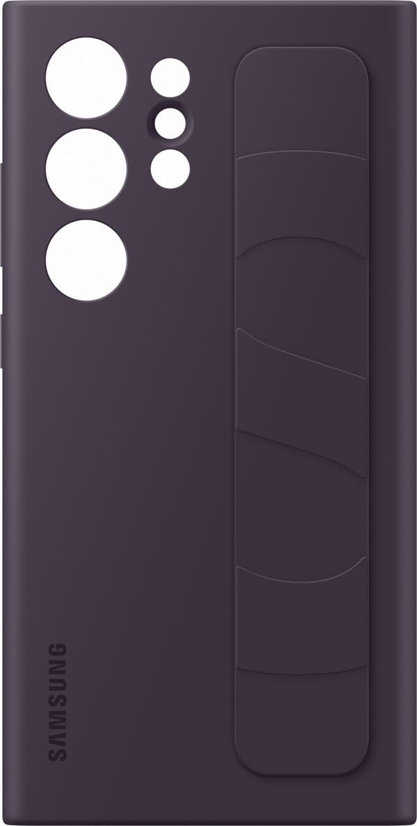 Samsung Galaxy S24 Ultra Standing Grip Case, mörklila