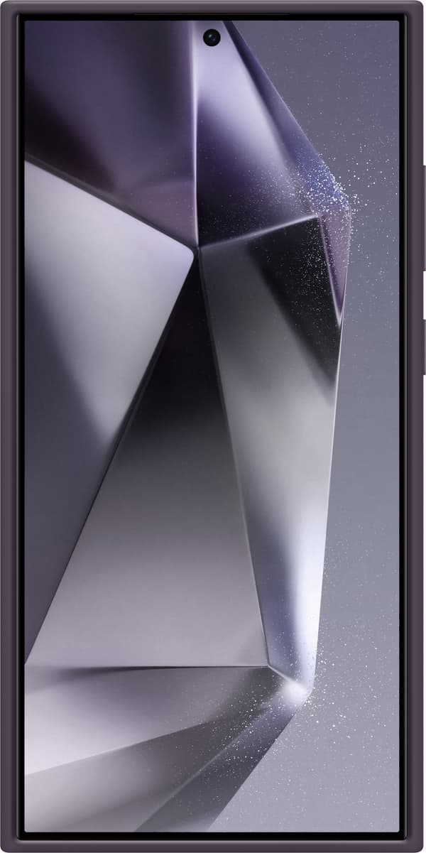 Samsung Galaxy S24 Ultra Standing Grip Case, mörklila