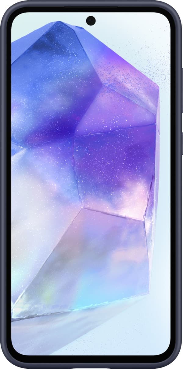 Samsung Galaxy A55 Standing Grip Case -suojakotelo, sininen / musta