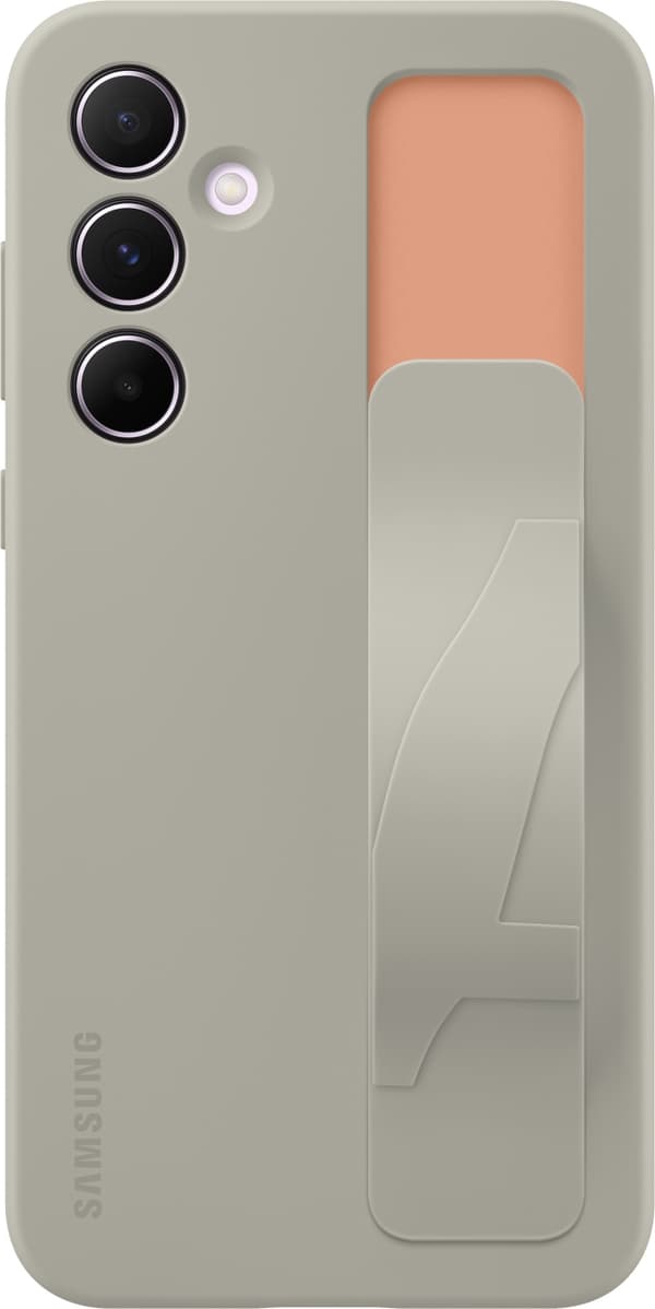 Samsung Galaxy A55 Standing Grip Case, grå