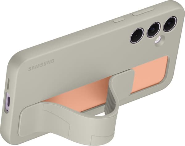 Samsung Galaxy A55 Standing Grip Case, grå