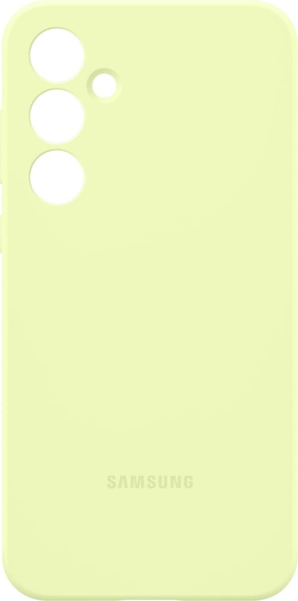Samsung Galaxy A55 silikoneetui, limegrøn