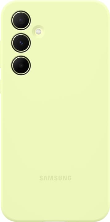 Samsung Galaxy A55 silikoneetui, limegrøn