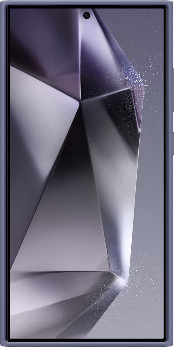 Samsung Galaxy S24 Ultra silikoneetui, lilla