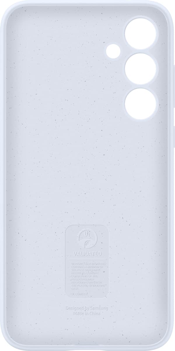 Samsung Galaxy A35 Silikonetui, lyseblå