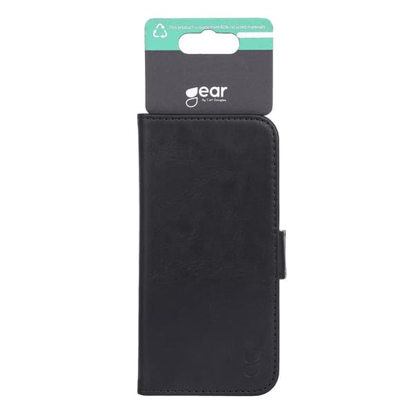 Gear Mobiili Lompakko Samsung S25 Edge Classic 3 Korttia Kierrätetty Musta