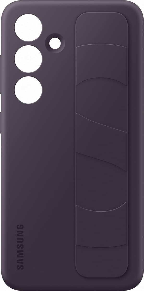 Samsung Galaxy S24 Standing Grip Case -suojakotelo, tummanvioletti