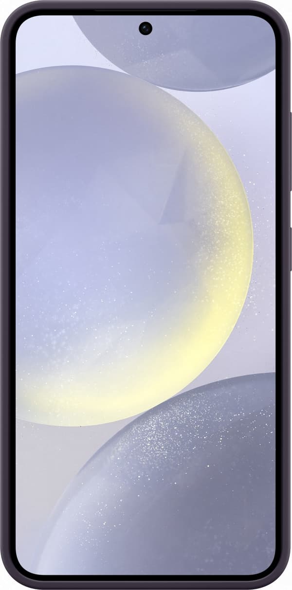 Samsung Galaxy S24 Silikonetui, mørk lilla