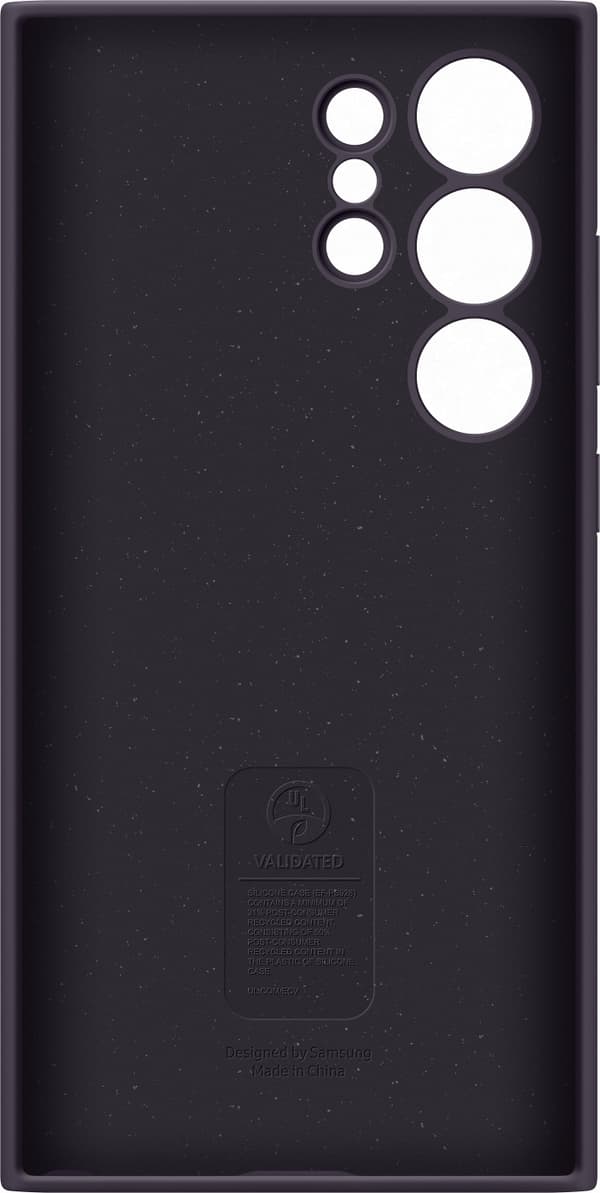 Samsung Galaxy S24 Ultra silikoneetui, mørk lilla