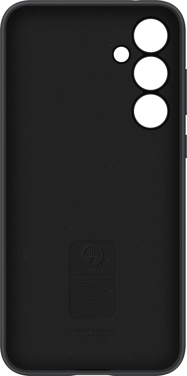 Samsung Galaxy A55 silikoneetui, sort