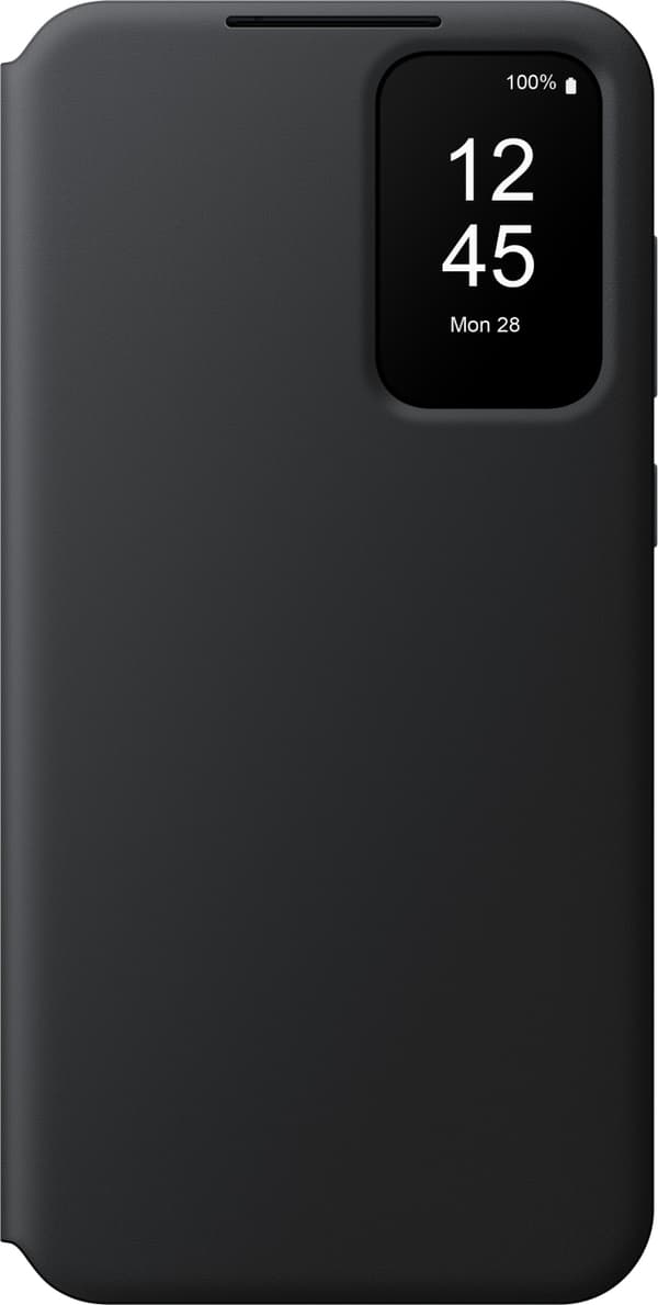 Samsung Galaxy A55 Smart View Wallet Case -lompakkokotelo, musta