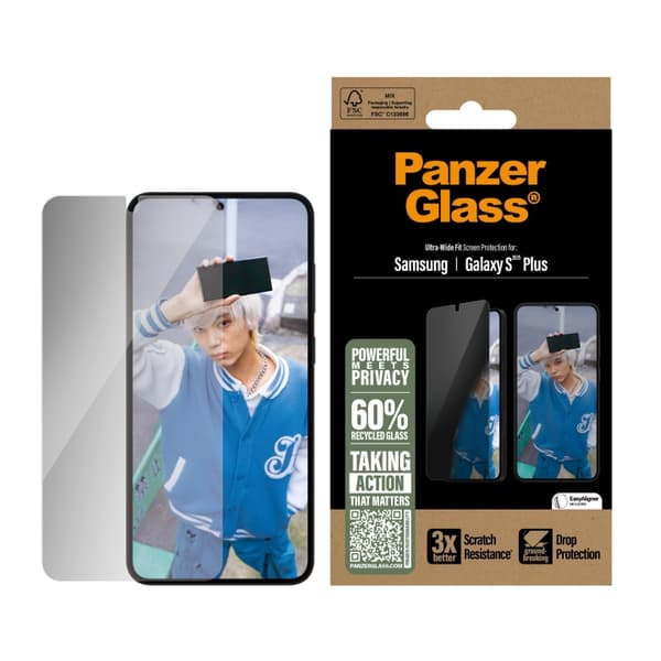 Panzer Lasi - Yksityisyydensuoja Galaxy S25 Plus, UWF